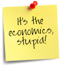 its the economics stupid