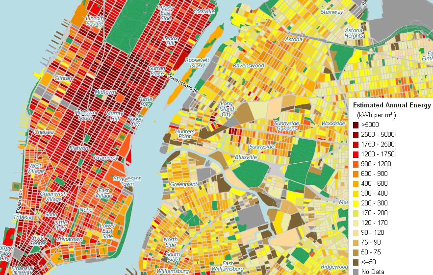 Estimació estadística del consum energètic dels edificis de Nova York