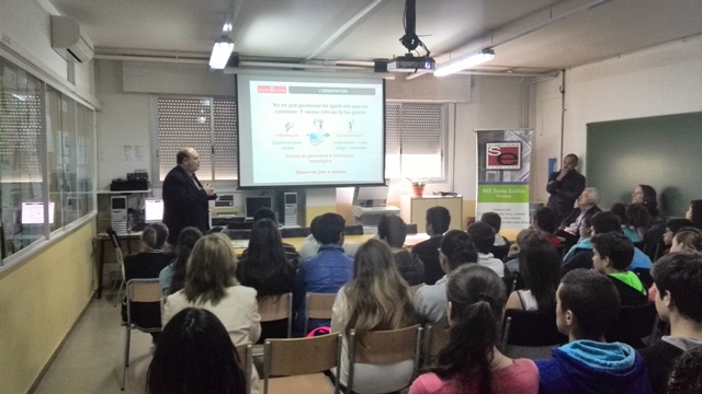 Presentació dels resultats a l’Institut (27 de maig de 2014)